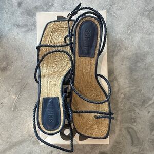 SCHUTZ Dark Blue Women's Sandals